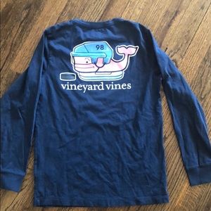Vineyard Vines Boys Whale Pocket Tee
